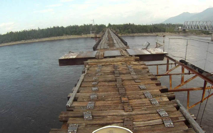Vitim River Bridge – Siberia