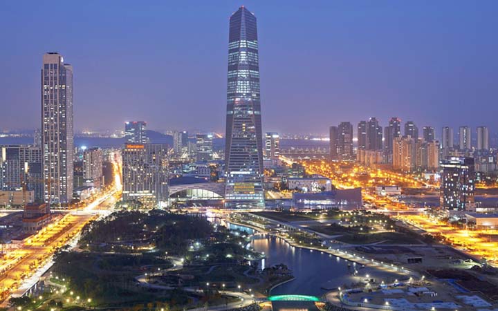 The city of the future, South Korea