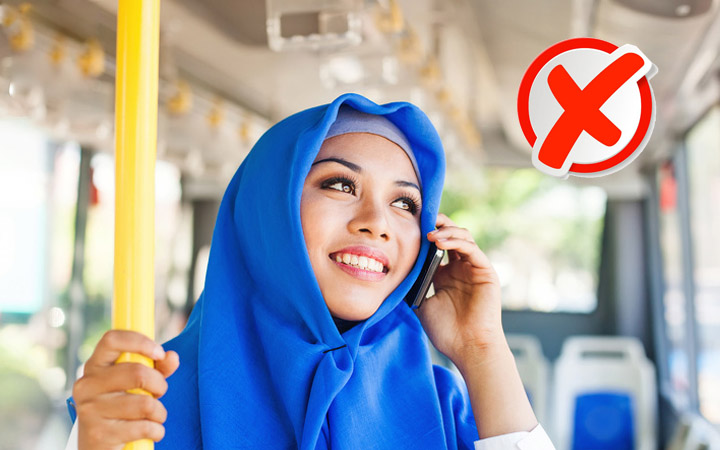 Women Are Not Allowed To Use Public Transportation