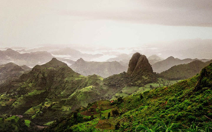 Simien Mountains In Ethiopia