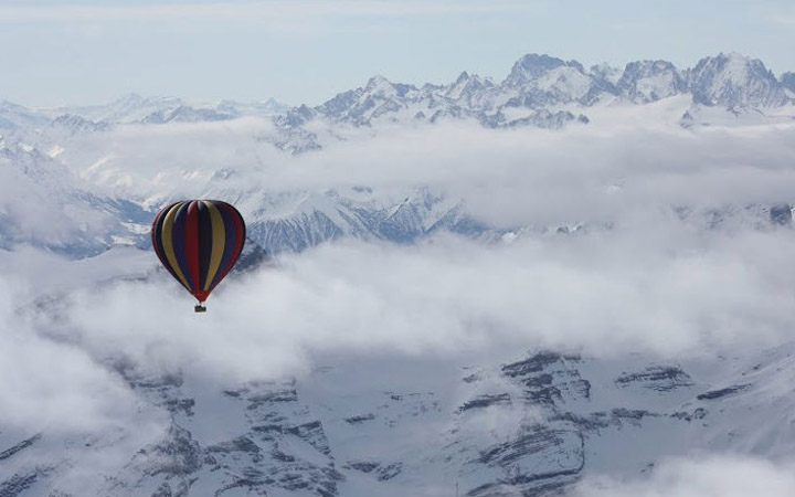 Ballooning Over Mount Everest