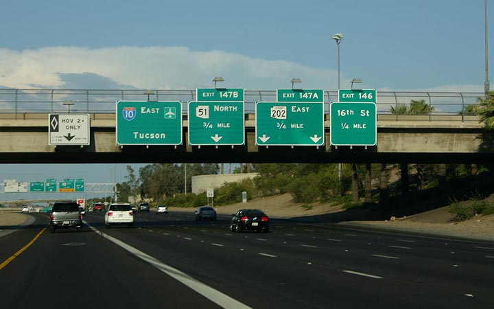 I-10 in Arizona