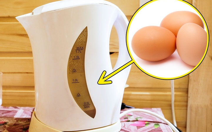 You Can Boil An Egg Using A Kettle