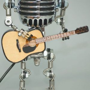 Vintage Microphone Robot Lamp5.jpg