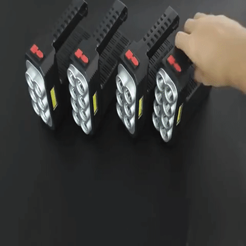 USB/Solar Powerful Flashlight